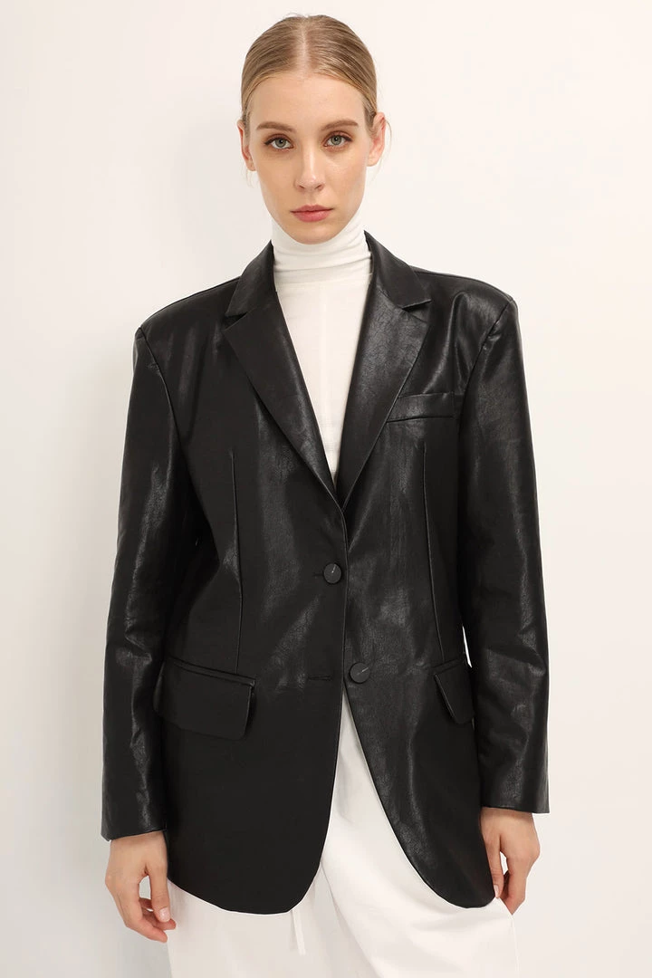 STORETS SALE Eden Pleather Jacket CLOTHING