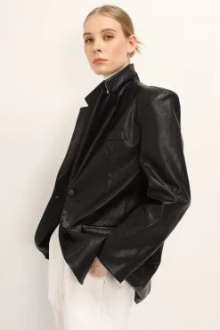 STORETS SALE Eden Pleather Jacket CLOTHING