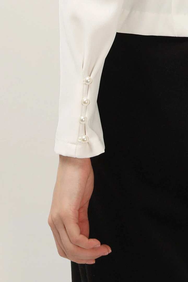 STORETS Charlotte Origami Detail Blouse