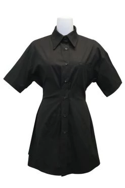 STORETS CLOTHING Samara Pintuck Shirt Dress