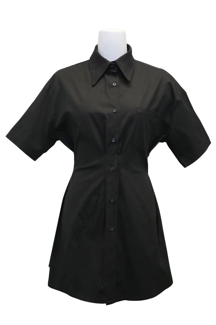 STORETS CLOTHING Samara Pintuck Shirt Dress