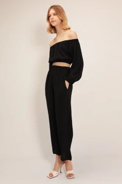 STORETS Iris Puffed Top And Wide Pants Set CLOTHING