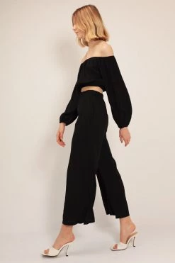 STORETS Iris Puffed Top And Wide Pants Set CLOTHING