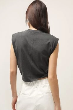 STORETS Annabella Padded Shoulder Top