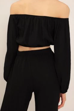 STORETS Iris Puffed Top And Wide Pants Set CLOTHING