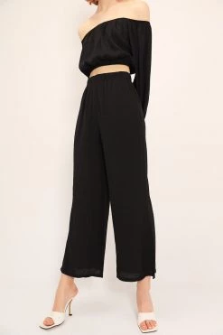 STORETS Iris Puffed Top And Wide Pants Set CLOTHING