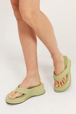 STORETS Wedge Platform Flip Flops