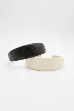 STORETS Quilted Pleather Headband