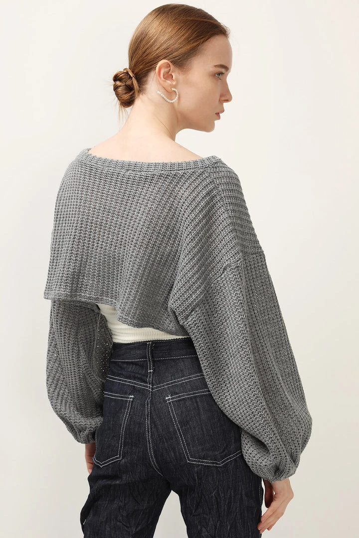 STORETS Evie Tie Detailed Knit Cardigan