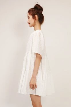 STORETS SALE Bella Embroidered Lace Tiered Dress