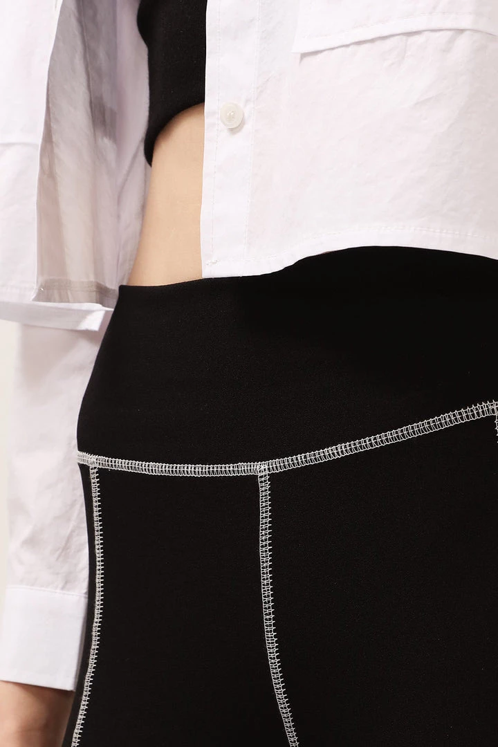 STORETS Jade Contrast Stripe Biker Shorts