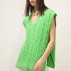 STORETS Avah Knitted Side Split Vest