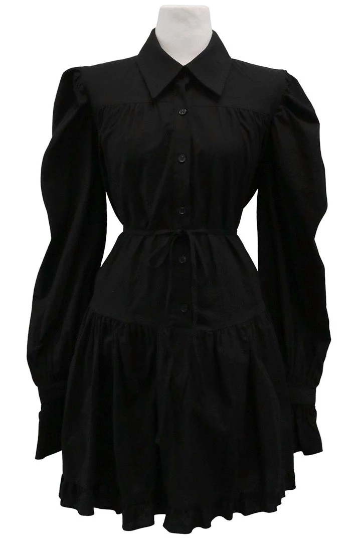 STORETS Ryan Tiered Shirt Dress