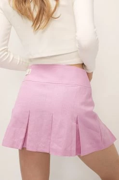 STORETS SALE Kylie Side Tab Pleated Skirt