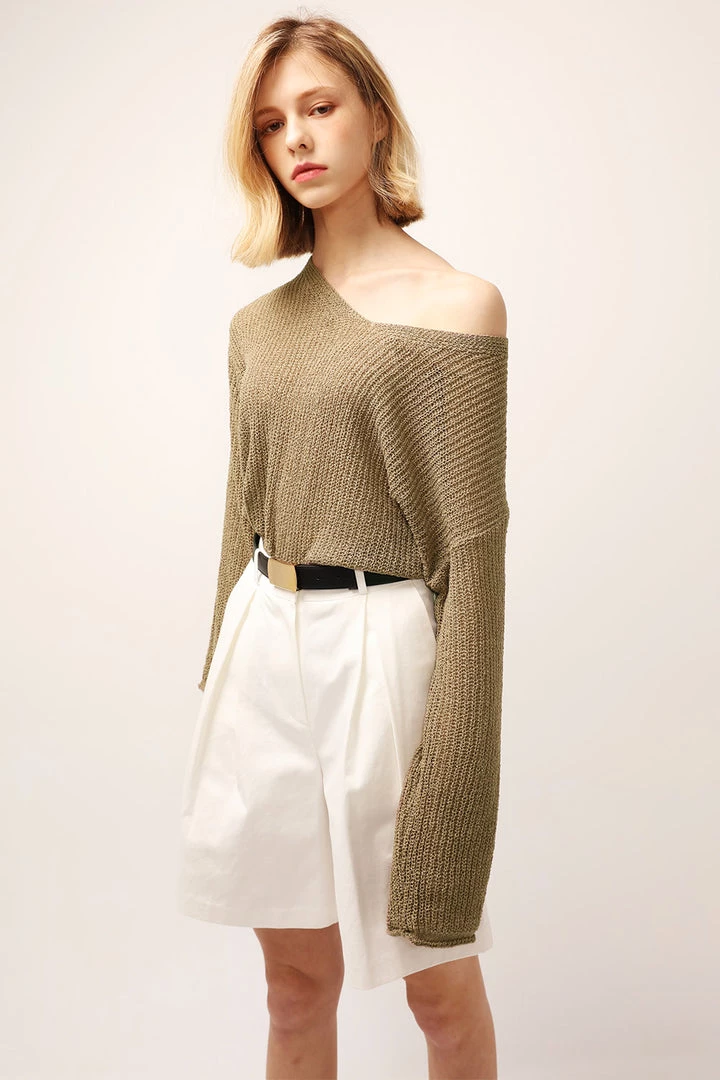 STORETS Eva Slouchy Knit Sweater CLOTHING