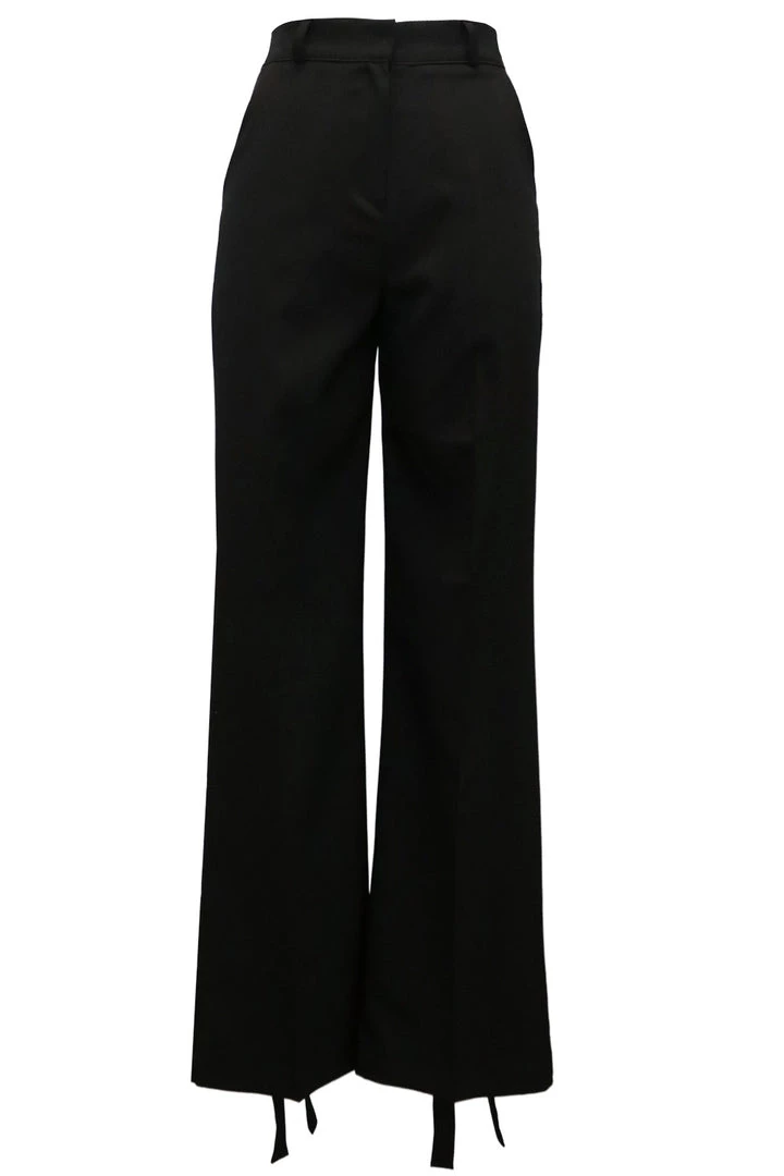 STORETS Cameron Satin Wide Leg Pants CLOTHING
