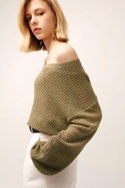 STORETS Eva Slouchy Knit Sweater CLOTHING