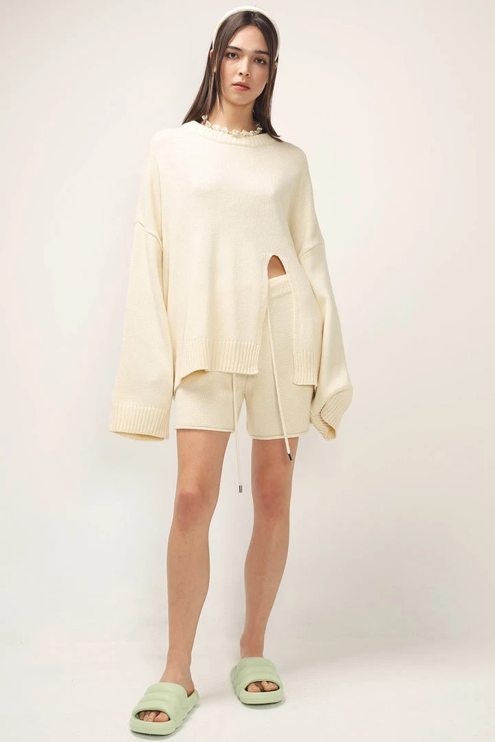 STORETS Heaven Slit Knit 2-Piece Set