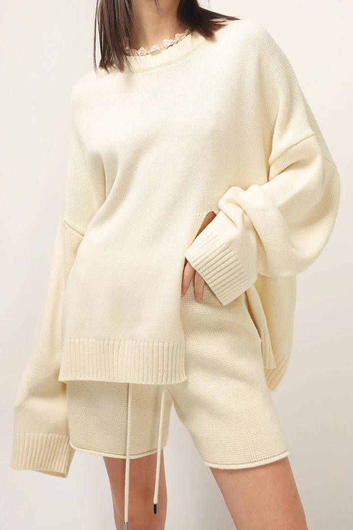 STORETS Heaven Slit Knit 2-Piece Set