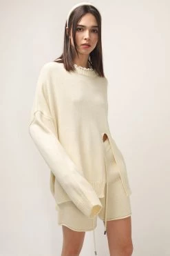 STORETS Heaven Slit Knit 2-Piece Set