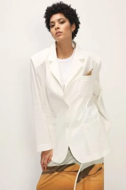 STORETS Brianna Oversized Handkerchief Blazer