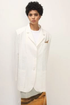 STORETS Brianna Oversized Handkerchief Blazer