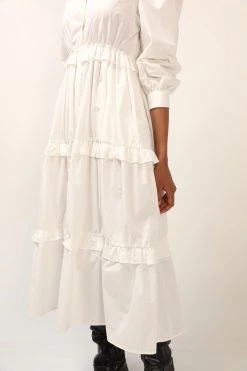 STORETS Lily Tiered Shirt Dress CLOTHING