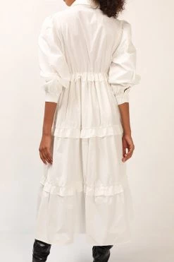 STORETS Lily Tiered Shirt Dress CLOTHING