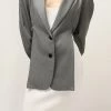 STORETS CLOTHING Shiloh Slit Detail Blazer