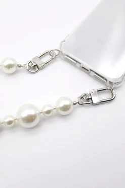 STORETS Faux Pearl Phone Strap ACCESSORIES