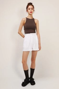 STORETS CLOTHING Taylor Halter Sleeveless Top