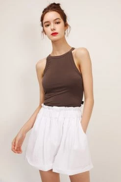 STORETS CLOTHING Taylor Halter Sleeveless Top