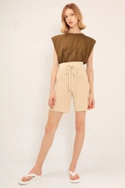 STORETS BEST-SELLERS Elena Padded Shoulder T-shirt