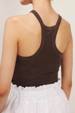 STORETS CLOTHING Taylor Halter Sleeveless Top