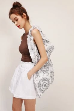 STORETS ACCESSORIES Bandana Ruffle Bag