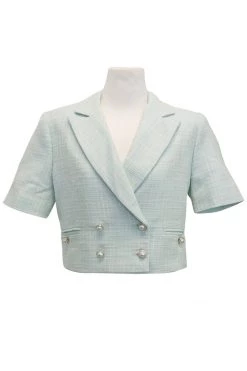 STORETS Johanna Tweed Double Breasted Jacket