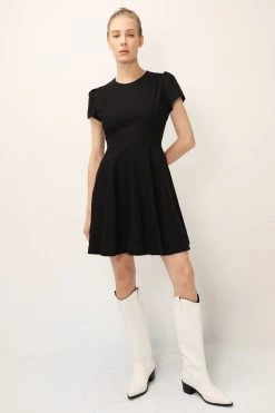 STORETS SALE CLOTHING Kelly Fit & Flare Linen Dress