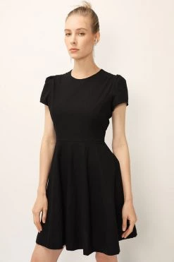 STORETS SALE CLOTHING Kelly Fit & Flare Linen Dress