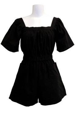 STORETS CLOTHING Julieta Square Neckline Romper