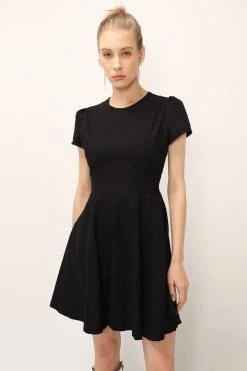 STORETS SALE CLOTHING Kelly Fit & Flare Linen Dress