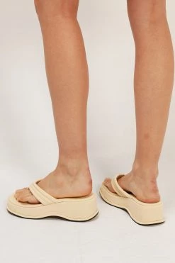 STORETS Wedge Platform Flip Flops