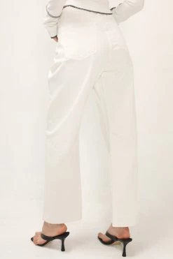 STORETS Joan Tie Collar Puff Blouse