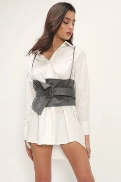 STORETS Kaylani Shirt And Bustier Set CLOTHING