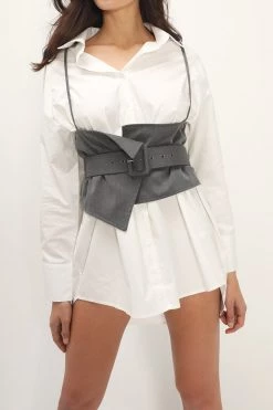 STORETS Kaylani Shirt And Bustier Set CLOTHING