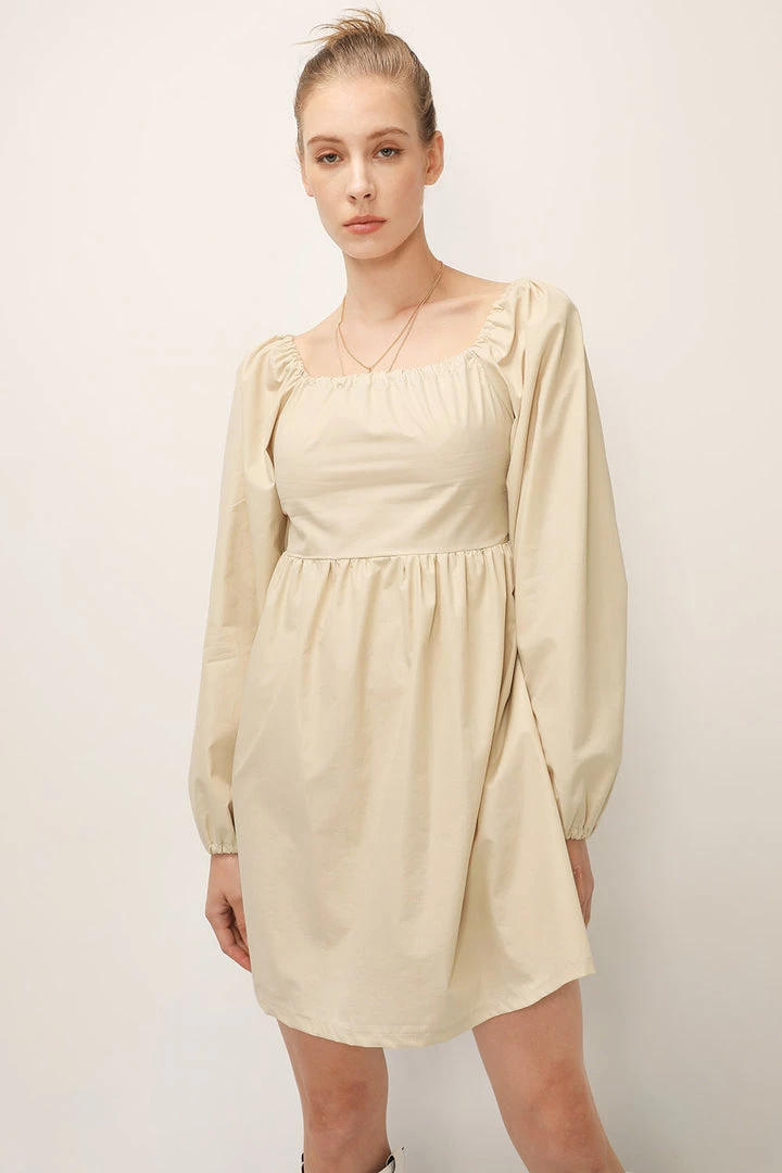 STORETS SALE CLOTHING Joy Coated Babydoll Dress