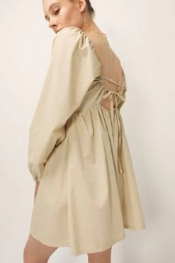 STORETS SALE CLOTHING Joy Coated Babydoll Dress