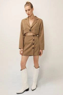STORETS CLOTHING Cassidy Cutout Jacket Dress