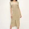 STORETS Anaya Maxi Ribbed Dress