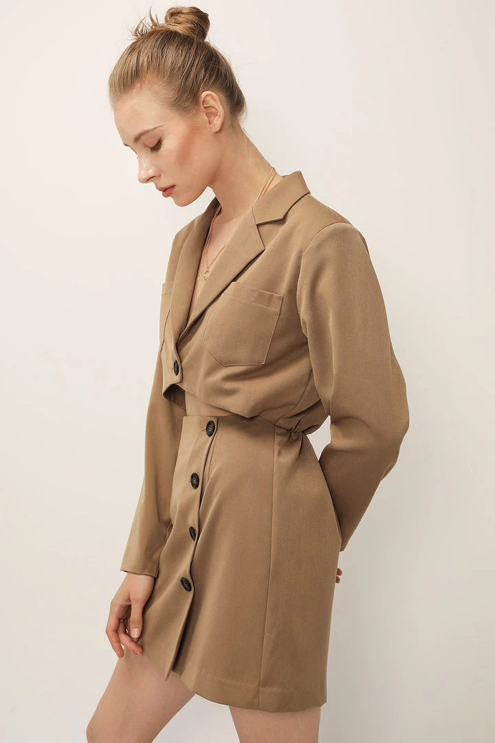 STORETS CLOTHING Cassidy Cutout Jacket Dress