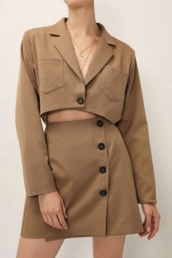 STORETS CLOTHING Cassidy Cutout Jacket Dress